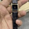 AF Cartier New Tank/Small Size 29.5mm x 22mm Alligator Leather Strap/Swiss Ronda Quartz Movement